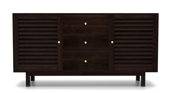 Toronto Sideboard Cum Bar Unit(Mahogany)